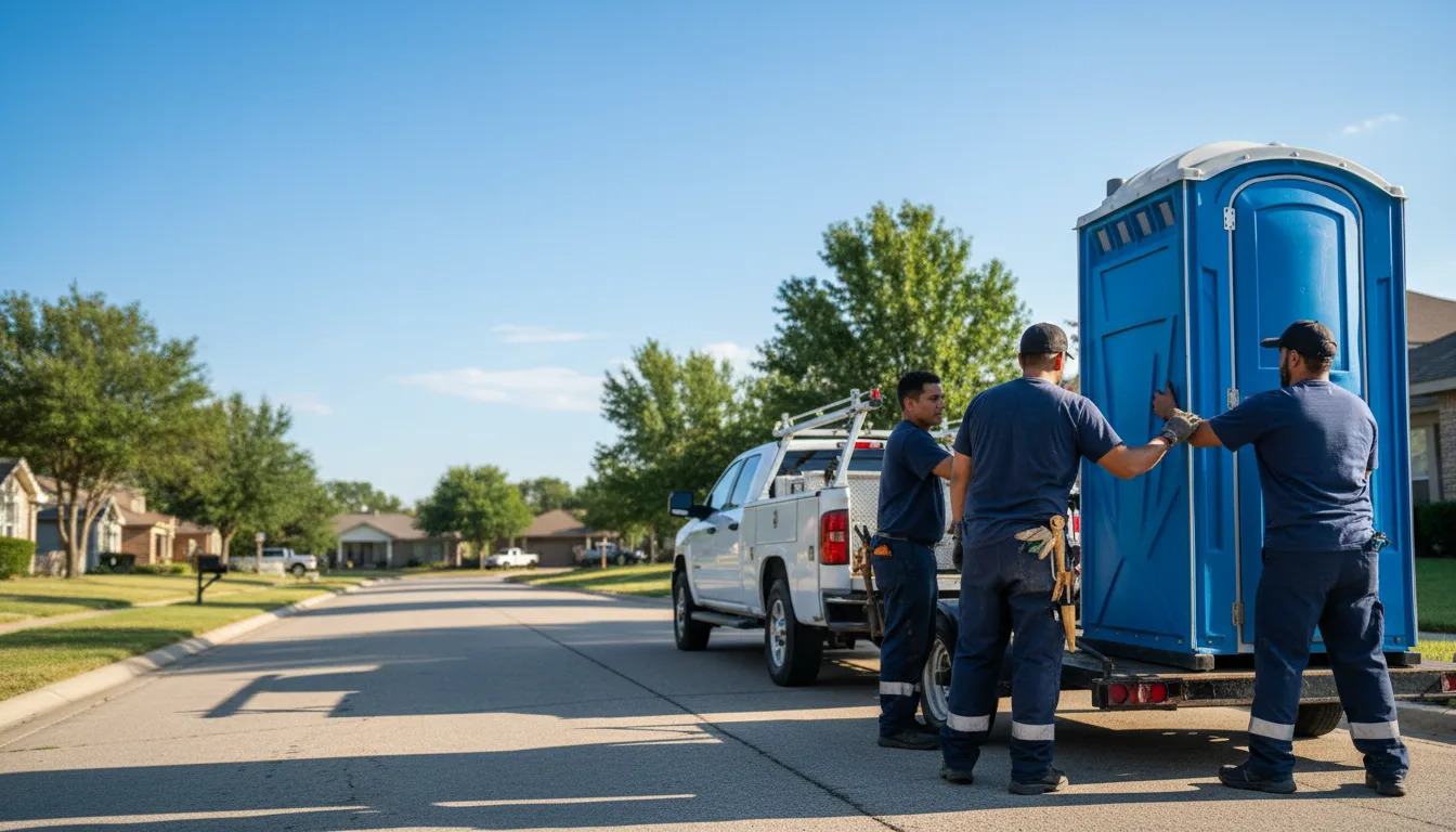 Portable Toilet Rental in Dell, AR near me